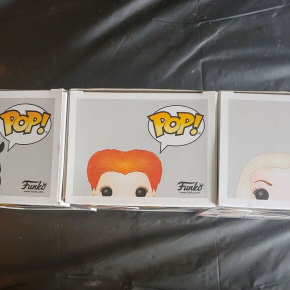 Funko POP Hocus Pocus 2018 First Edition Spirit Halloween Set BOX DAMAGE - Picture 3 of 5